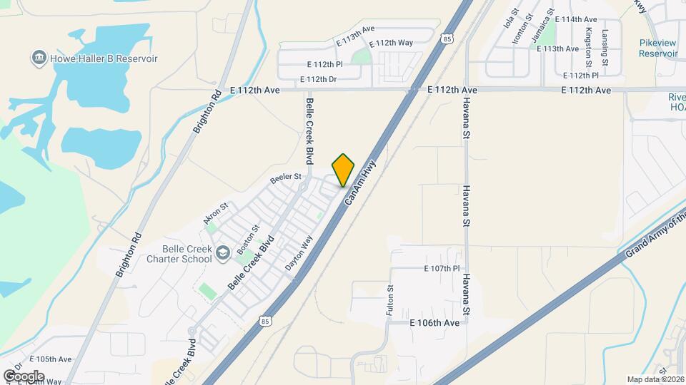 10952 Dayton Way Map and Location Details