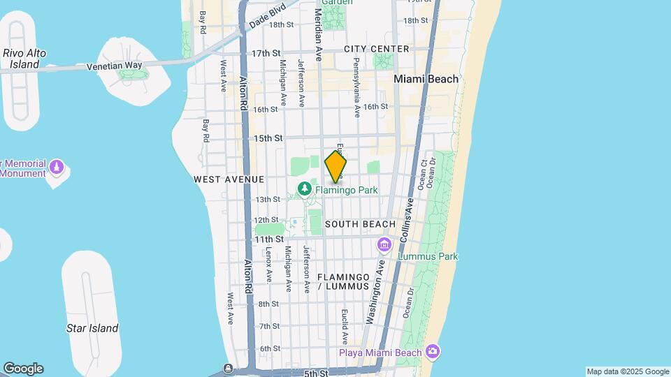 1324 Euclid Ave Mapa y Detalles de la Ubicación