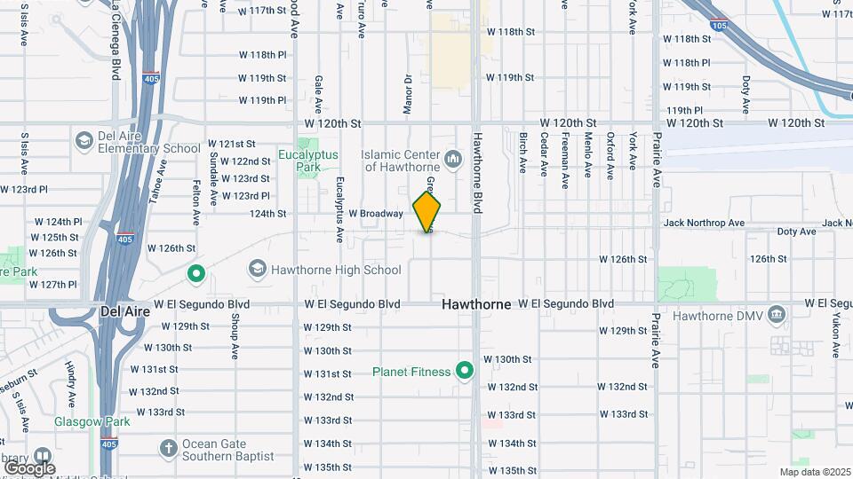 12503 Grevillea Ave Mapa y Detalles de la Ubicación
