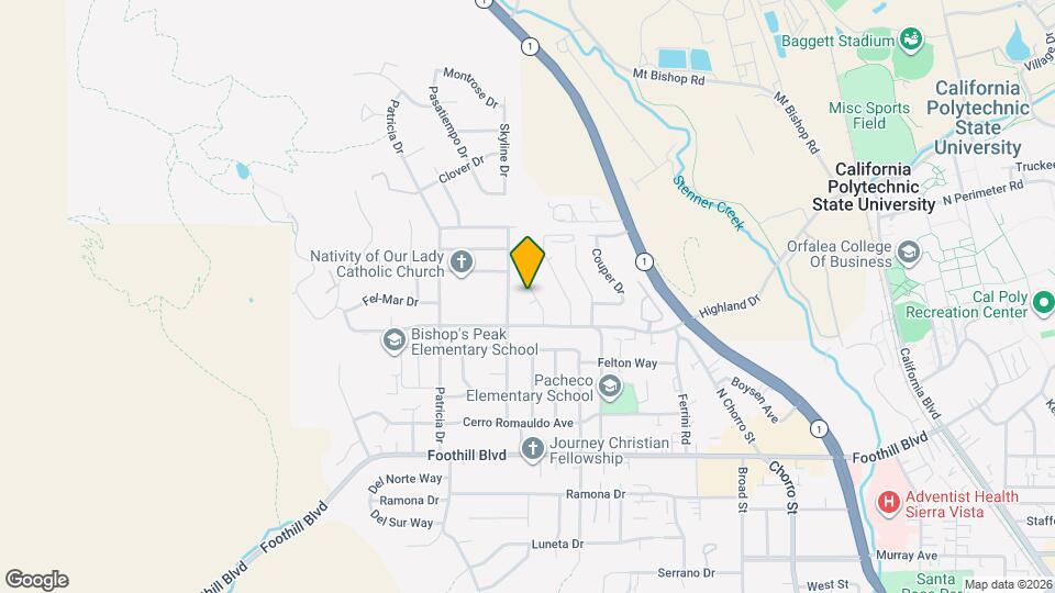 544 Princeton Pl Map and Location Details