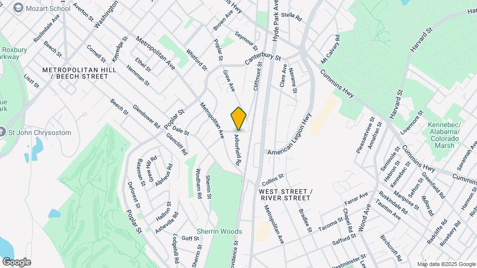 55 Arborfield Rd Map and Location Details
