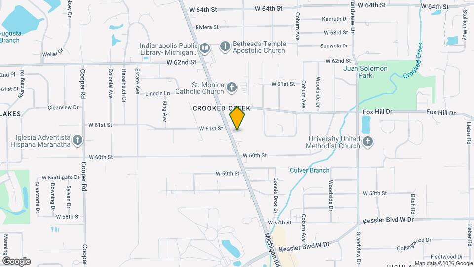 6065 Michigan Rd Map and Location Details