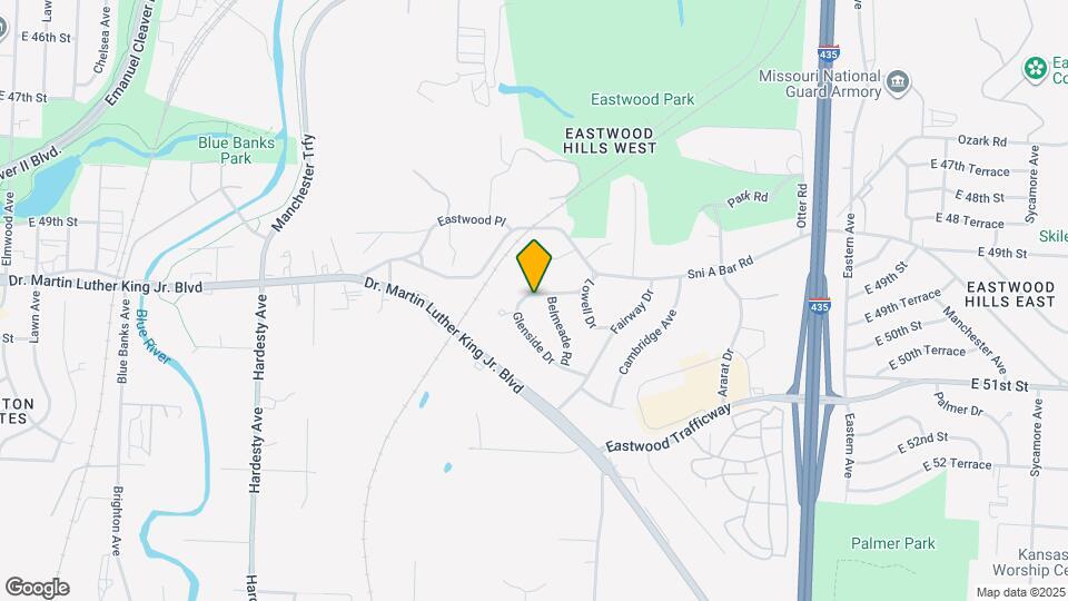 5035 Glenside Dr Map and Location Details