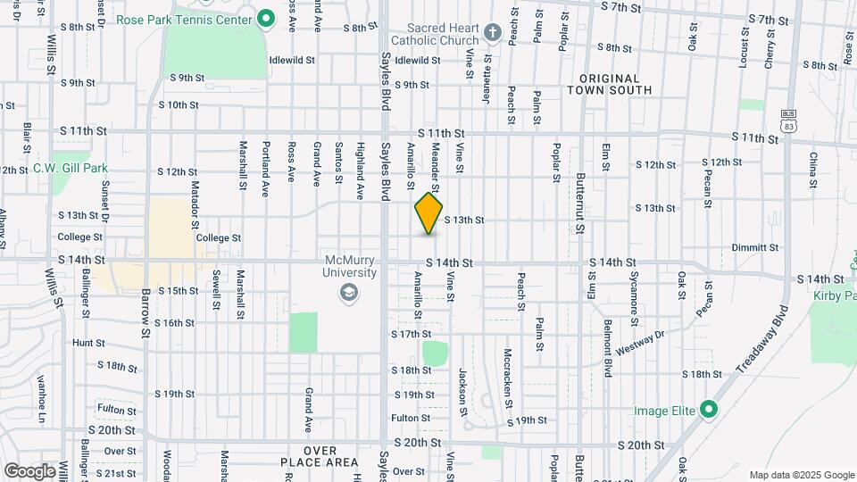 1354 Meander St Map and Location Details