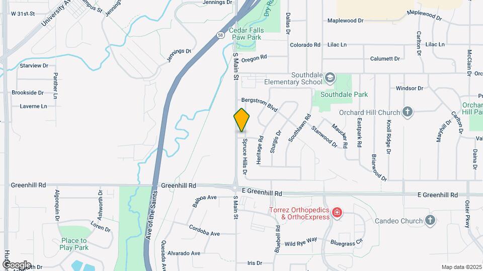 110 Westgate Ave Mapa y Detalles de la Ubicación