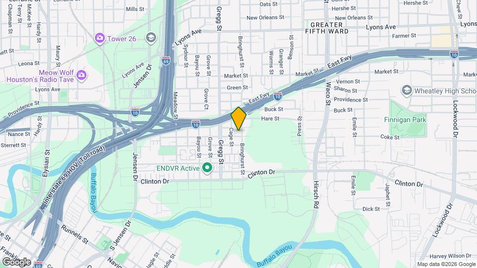 707 Bringhurst St Map and Location Details