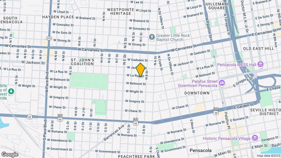 410 N C St Map and Location Details