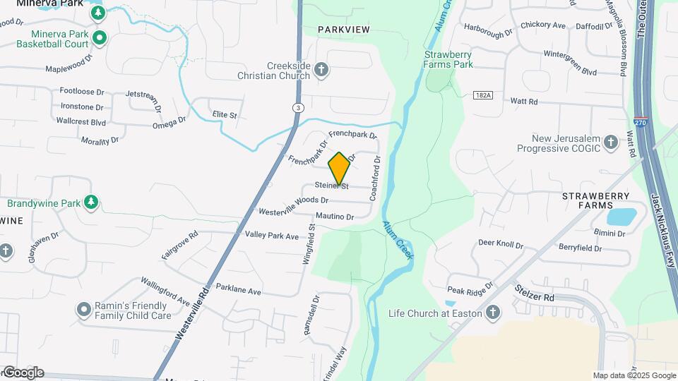 3509 Steiner St Map and Location Details