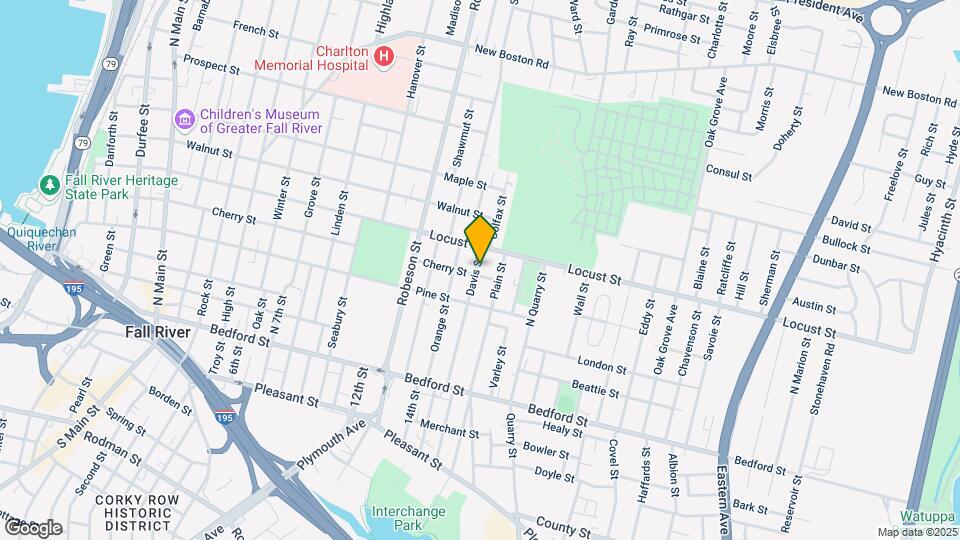 277-285 Davis St Map and Location Details