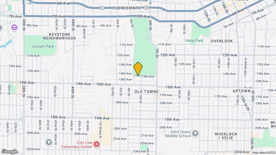 414 15th Ave Map and Location Details