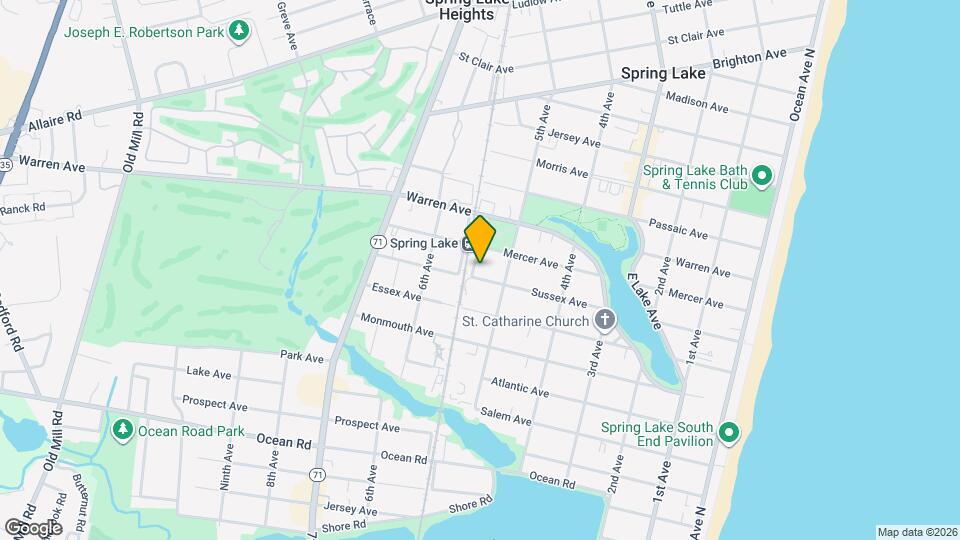 512 Sussex Ave Map and Location Details