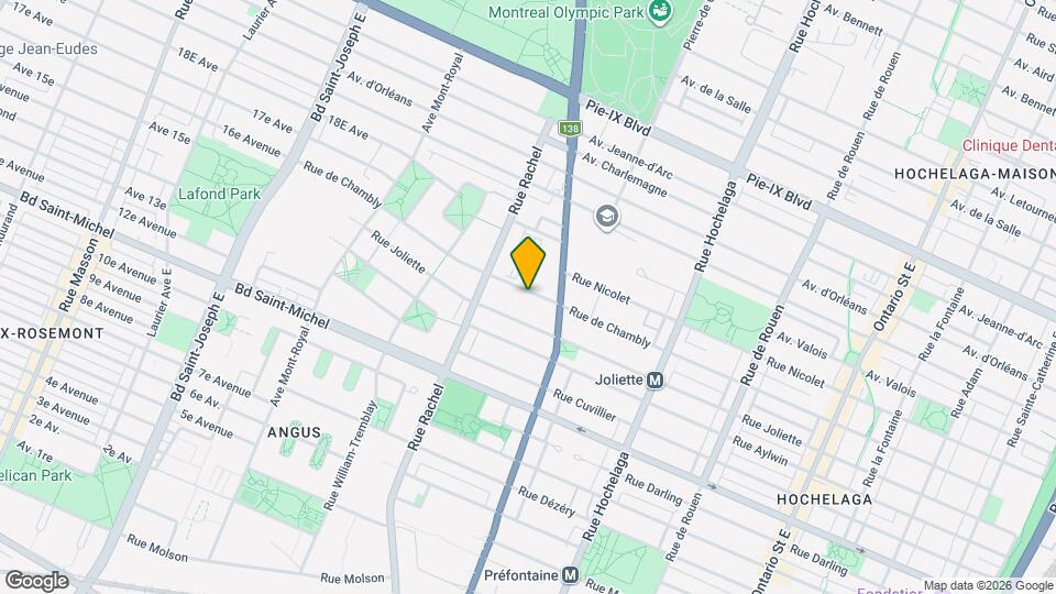 3470 De Chambly Rue Map and Location Details