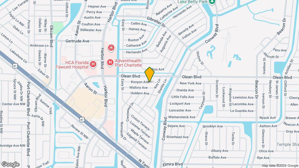 21543 Kenyon Ave Map and Location Details