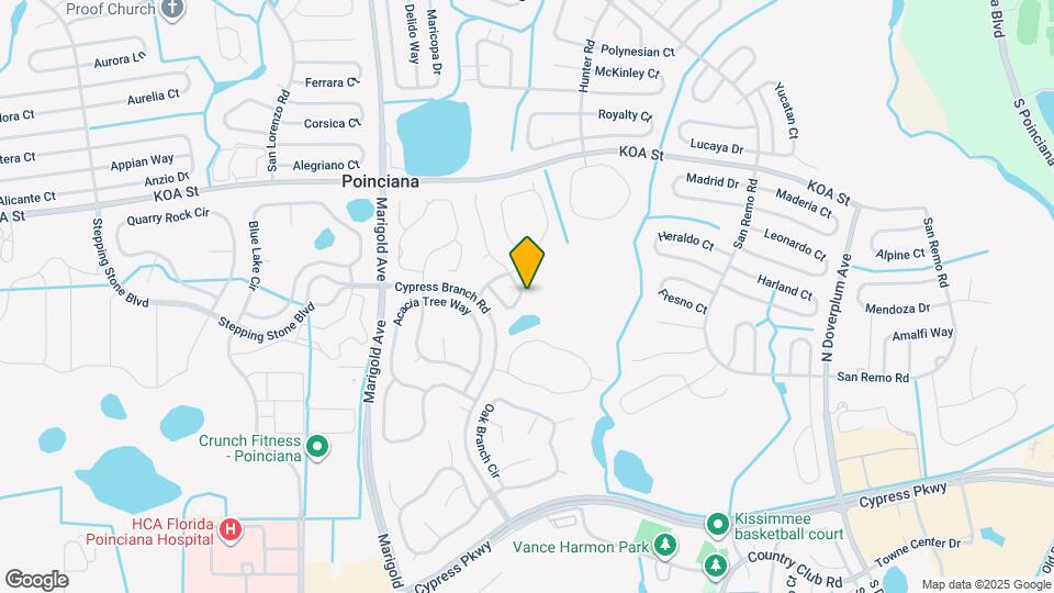 4422 Evergreen Forest Loop Map and Location Details