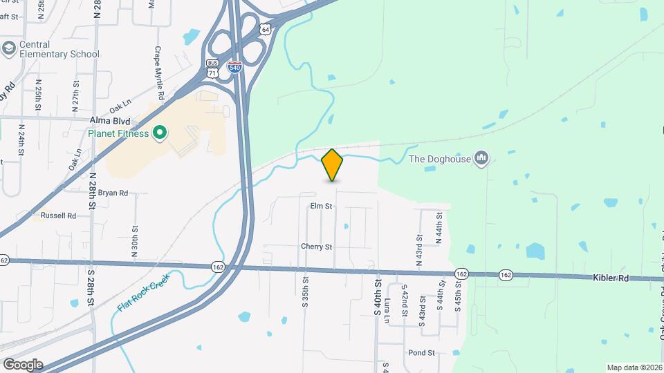 311 N 37th St Map and Location Details