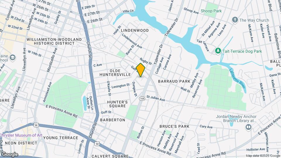 1823 Carswell St Map and Location Details