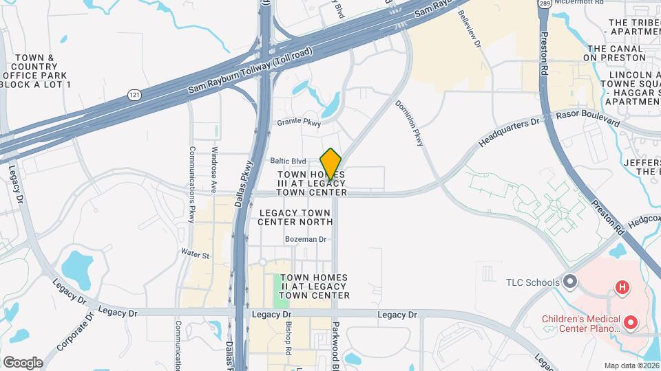 7919 Parkwood Blvd Map and Location Details