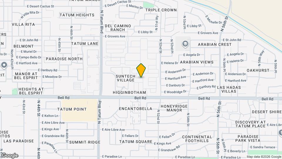 5059 E Gallop Wy, Unit 4 Mapa y Detalles de la Ubicación
