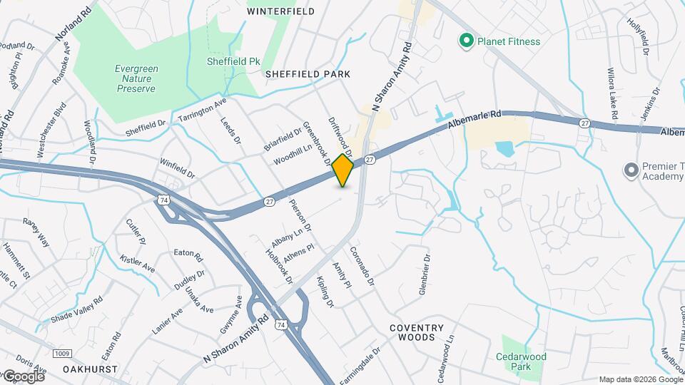 3025 Amity Garden Ct Map and Location Details