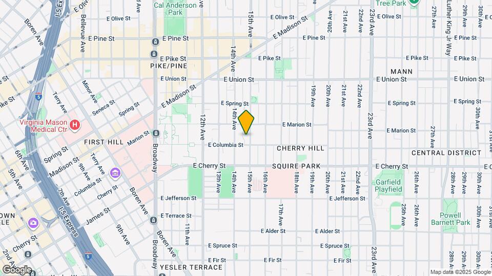 809 15th Ave Map and Location Details