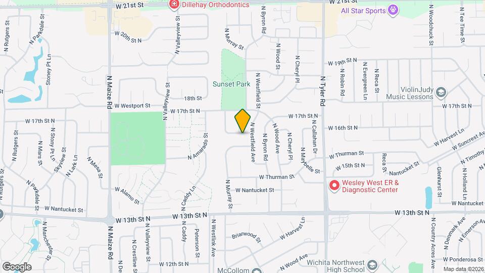 9323 W 16th St N, Unit 9323 Map and Location Details