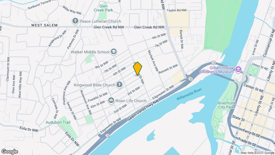 1017 Elm St NW Map and Location Details