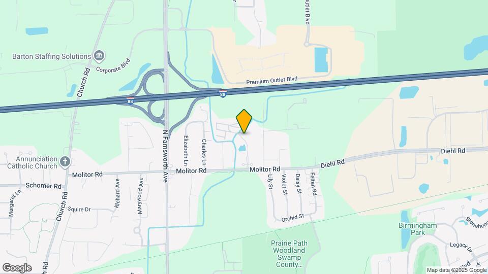 1905 Tall Oaks Dr Mapa y Detalles de la Ubicación