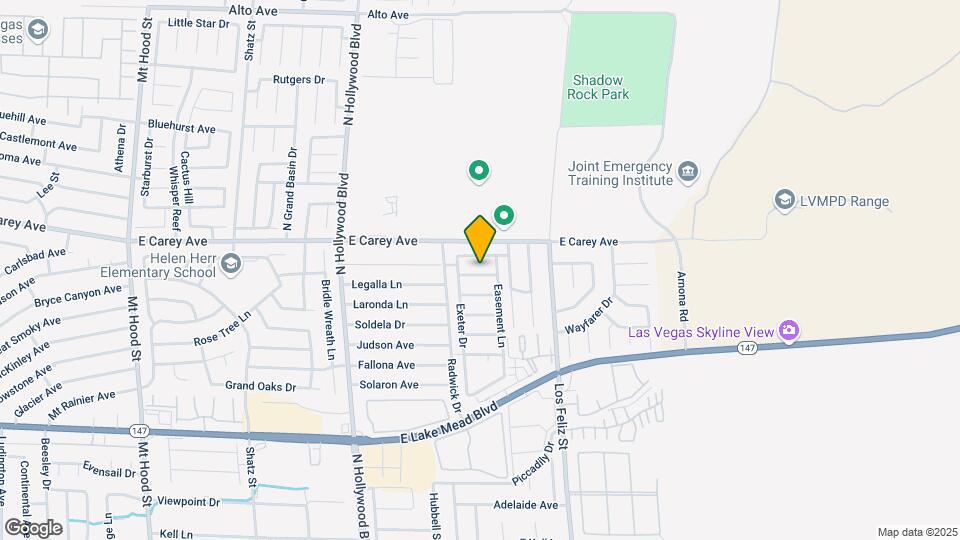 6968 Hopkins Dr Map and Location Details