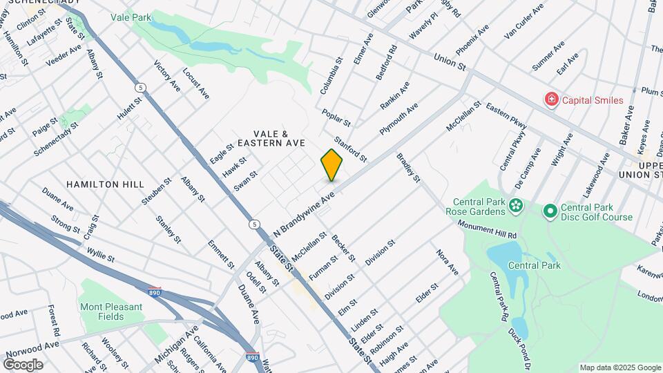 209 N Brandywine Ave, Unit 1 Map and Location Details