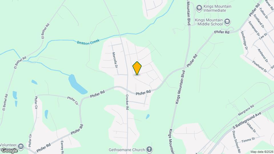 286 Belcaro Dr Map and Location Details