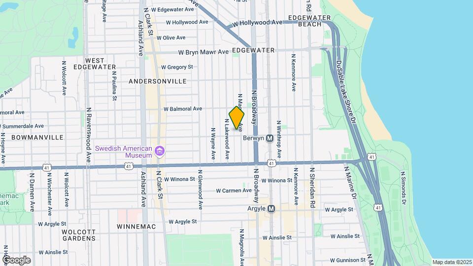 5300 N Magnolia Ave Map and Location Details