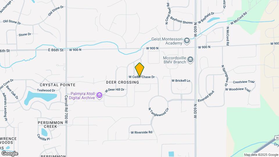 6425 W Cedar Chase Dr Map and Location Details