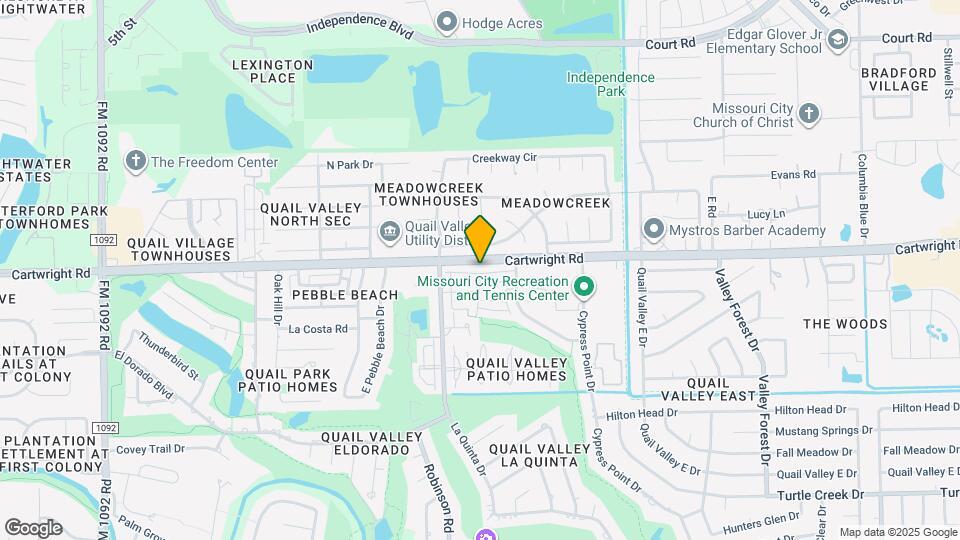 2908 Camelot Ln Map and Location Details