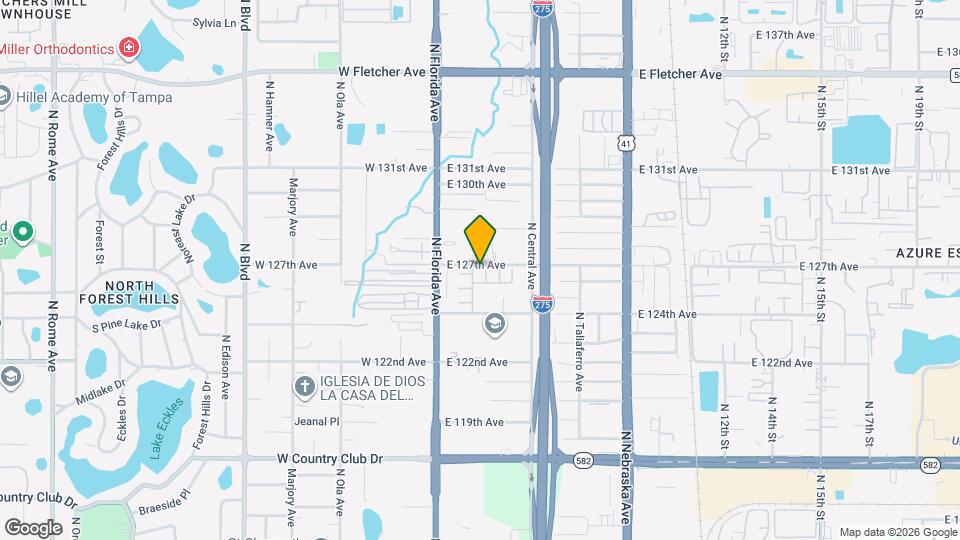 12406 Orange Blossom Oak Pl Map and Location Details