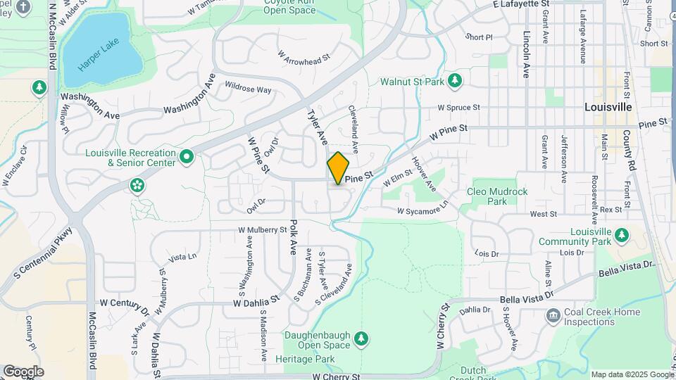 421 W Sycamore Ct Map and Location Details