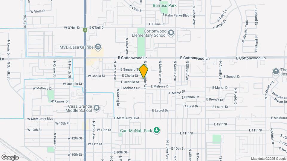 426 E Ocotillo St Map and Location Details