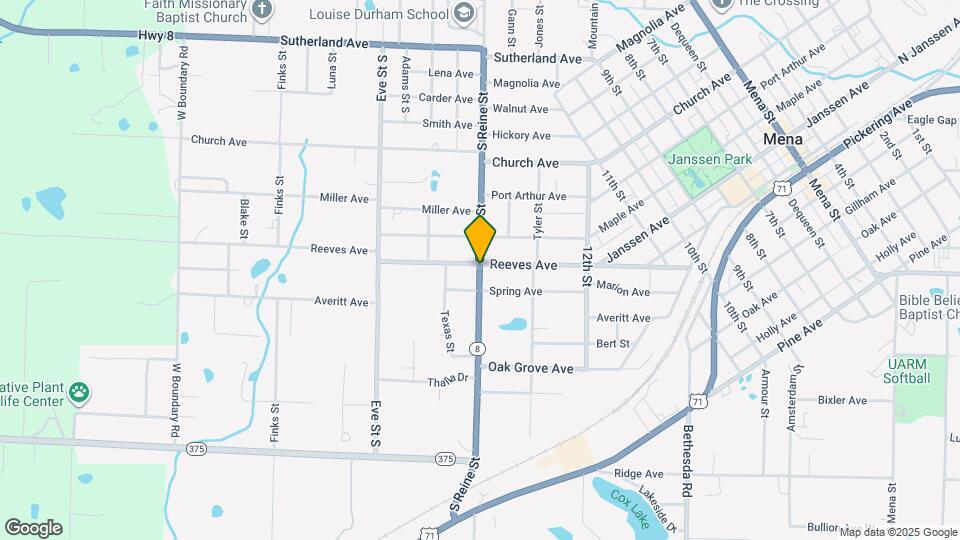 918 S Reine St Map and Location Details