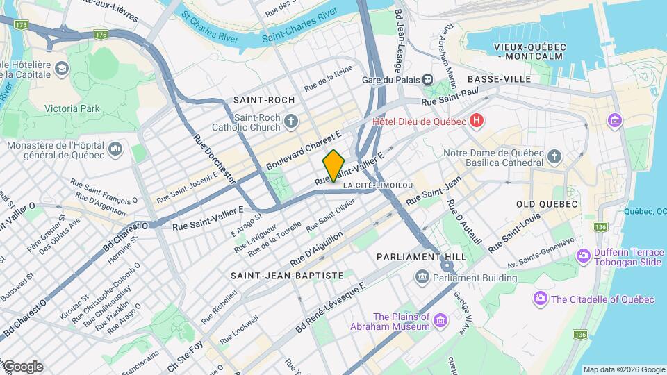 726-750 D'abraham Côte Map and Location Details