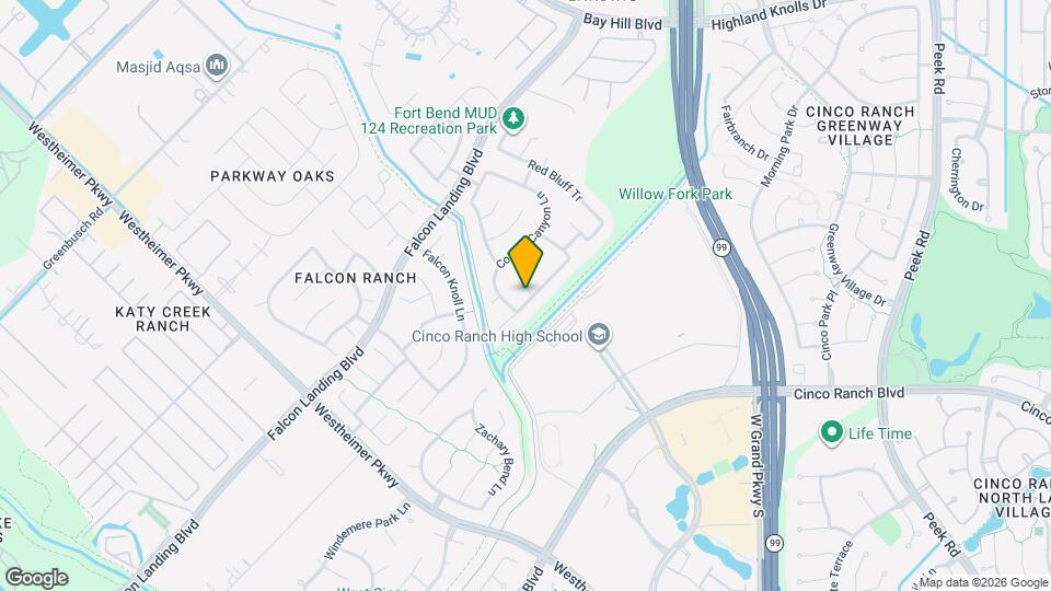 24503 Stone Falcon Ct Map and Location Details