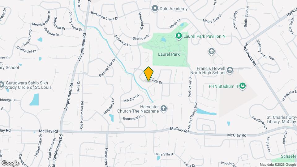 3 Mill Spring Ct Map and Location Details