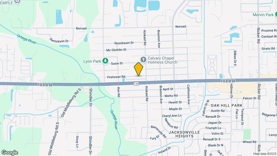 8445 McGirts Village Ln Map and Location Details