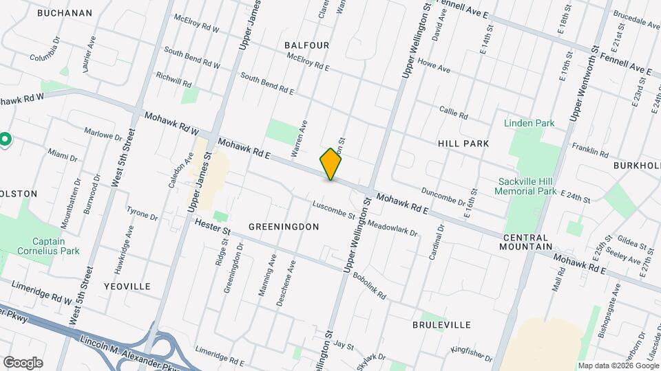 136 Mohawk Rd E Map and Location Details