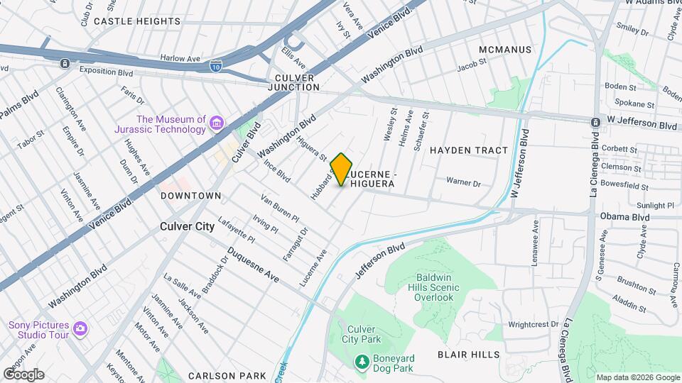 9036 Carson St, Unit #3 Map and Location Details