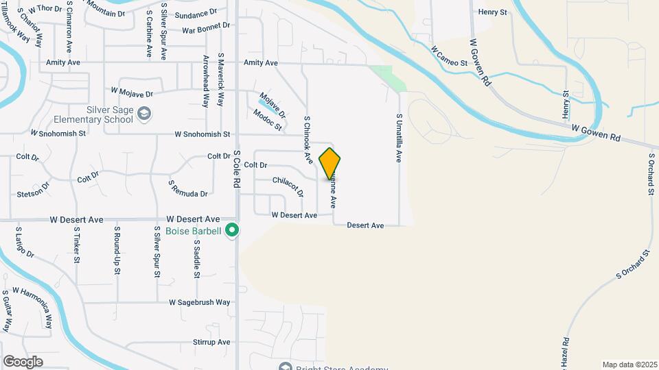 5191 S Cheyenne Ave Map and Location Details