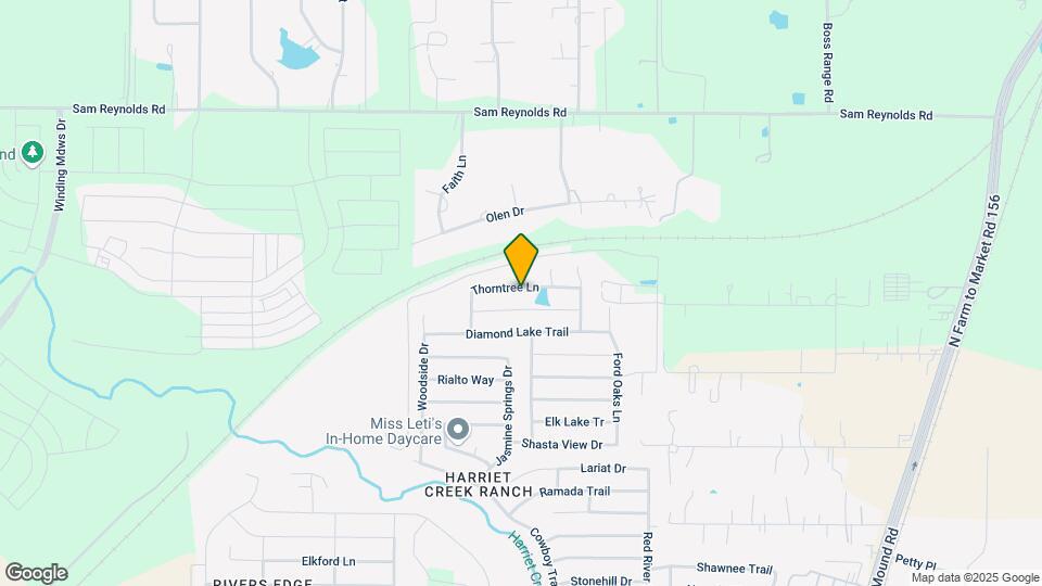 1744 Thorntree Ln Map and Location Details