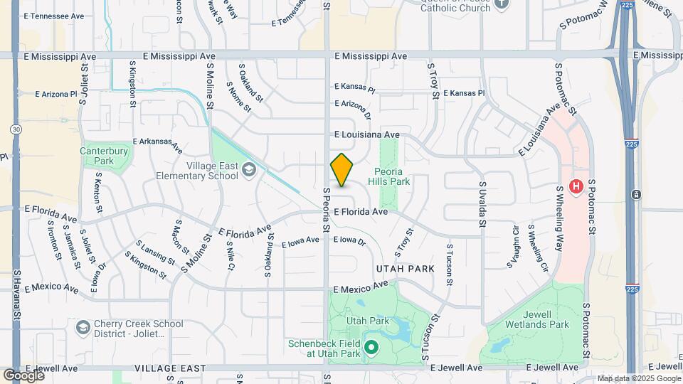 12191 E Florida Dr Map and Location Details