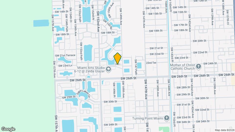 14962 SW 23rd Way Map and Location Details