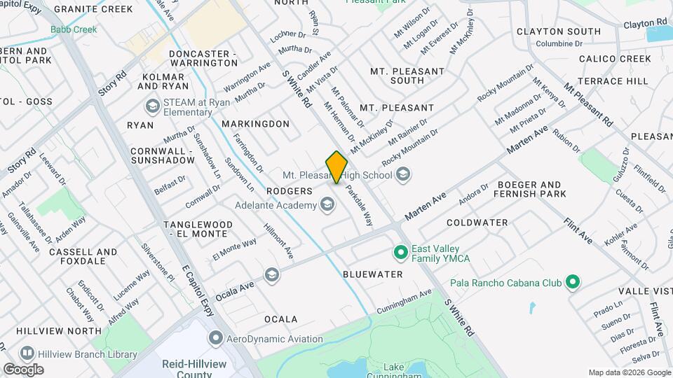 1676 Woodridge Way Map and Location Details