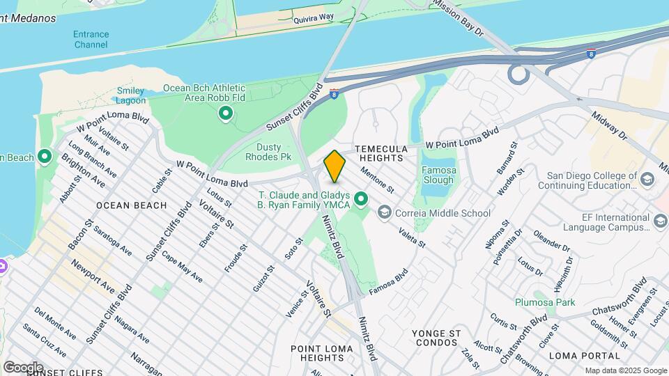 4455 Valeta St Map and Location Details