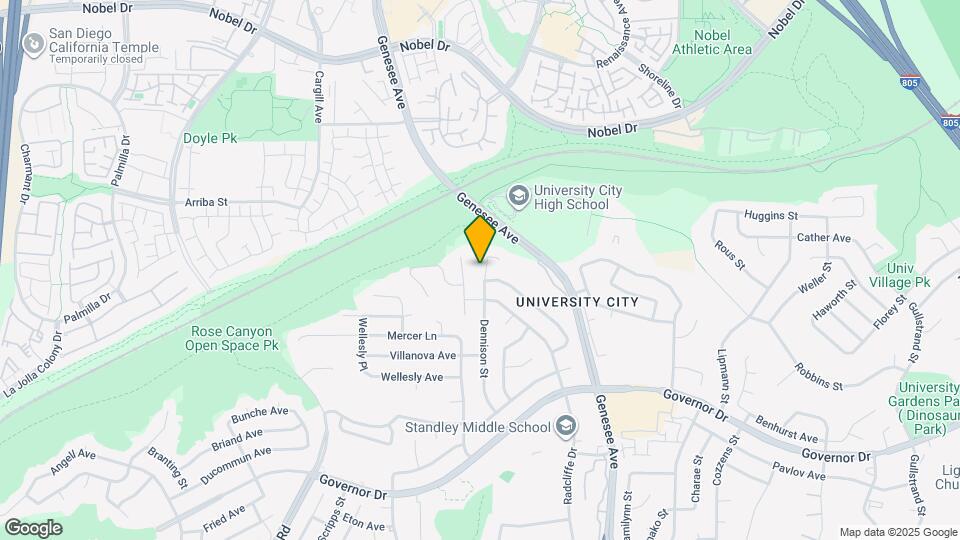 7010 Dennison St Map and Location Details